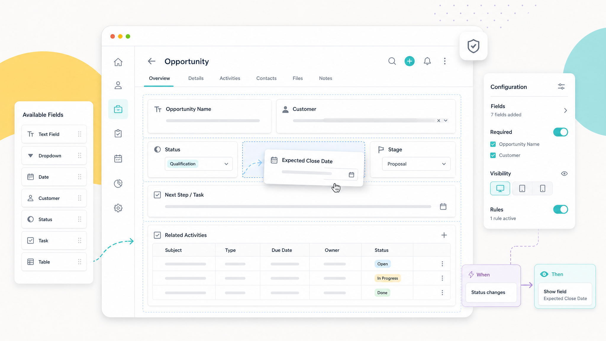 Low-Code Customization Management in CRM: How Can Fields, Screens, and Business Rules Be Developed in a Controlled Way?