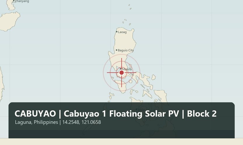 CABUYAO | Cabuyao 1 Yüzer GES | Blok 2