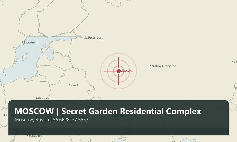 MOSKOVA | Secret Garden Konut Kompleksi