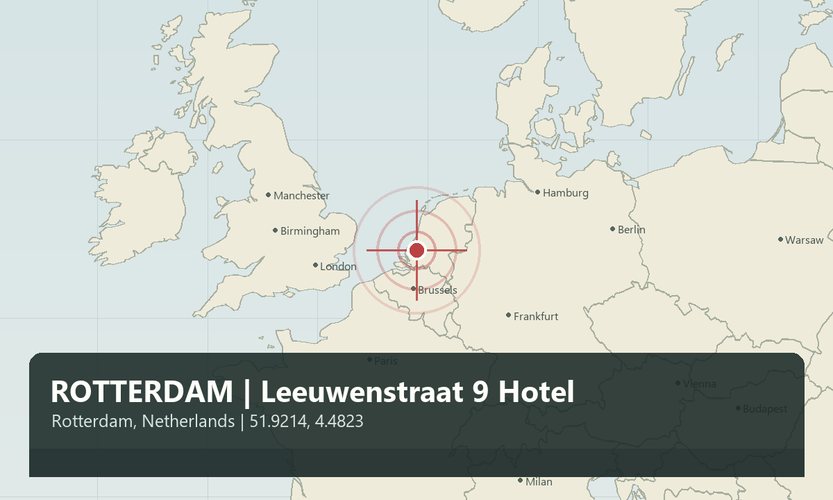 ROTTERDAM | Leeuwenstraat 9 Oteli