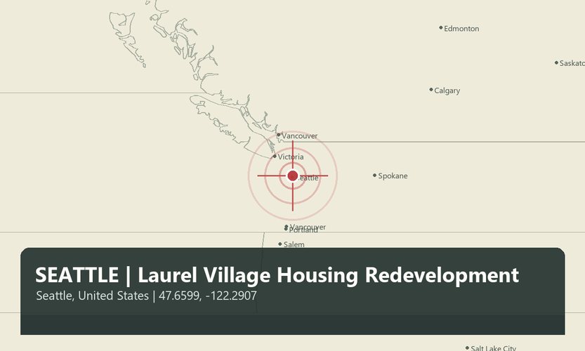 SEATTLE | Laurel Village Konut Yenilemesi