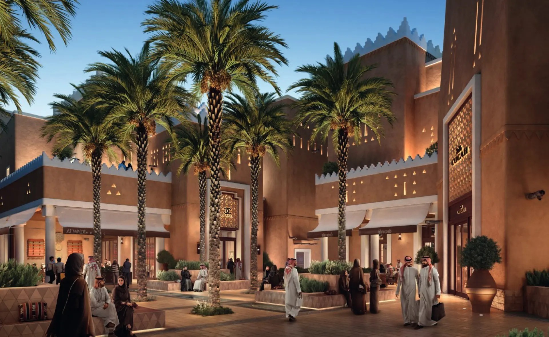 Diriyah Square – Riyad’ın Yeni Kültür ve Alışveriş Merkezi